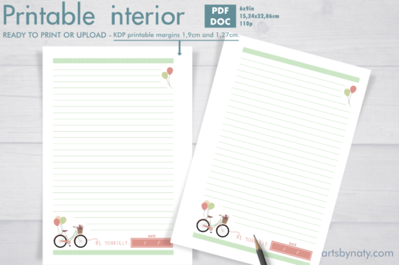 A Journal with a Bicycle Illustration: A Tool for Creative and Strategic Reflection