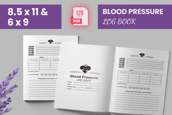 Comprehensive Guide to the Blood Pressure - Log Book KDP Interior