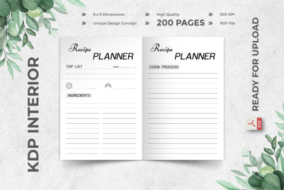 Creating a Professional Recipe Book with the KDP Interior 200 Page 6x9 Design