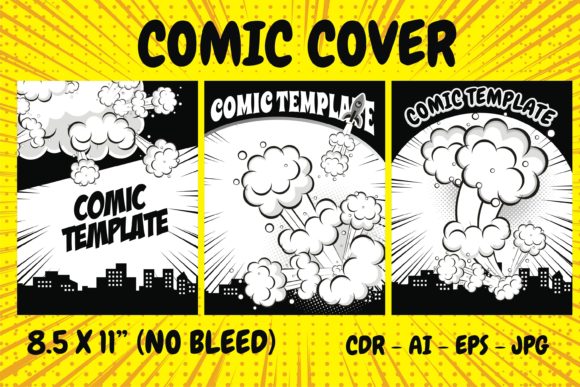 Creating Dynamic Comic Covers with KDP Interior - Comic Cover Explosion
