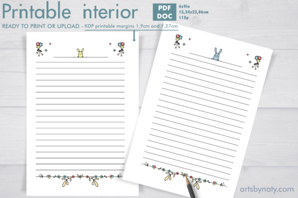 Cute and Creative Funny Bunnies Notebook
