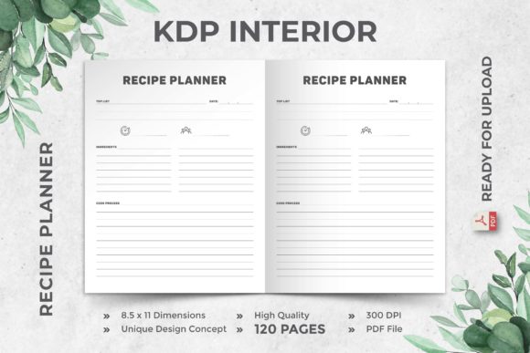 Design Your Perfect Recipe Book with KDP