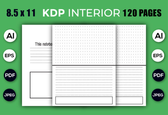 Discover the Versatility of KDP Interior Dot Grid Notebook Paper