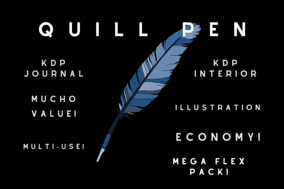 Discover the Versatility of the Quill Pen KDP Journal Pack