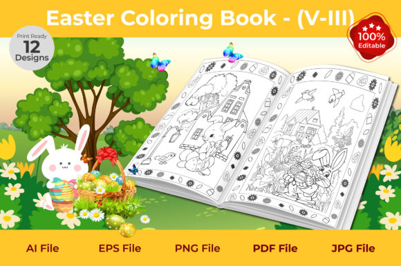 Easter Coloring Book Pages for Creative Kids