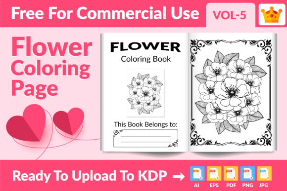 Flower Coloring Pages for Creative Kids