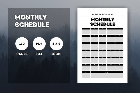 KDP Interior Monthly Schedule: A Practical Guide
