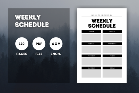 Maximizing Productivity with the KDP Interior Weekly Schedule