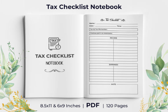 Tax Checklist Notebook: Your Ultimate Guide to Tax Season Preparation