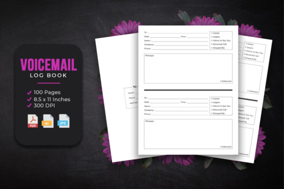 Voicemail Log Book KDP Interior: A Comprehensive Guide