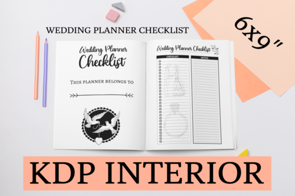 Wedding Planner Checklist KDP Interior: Your Ultimate Wedding Planning Companion